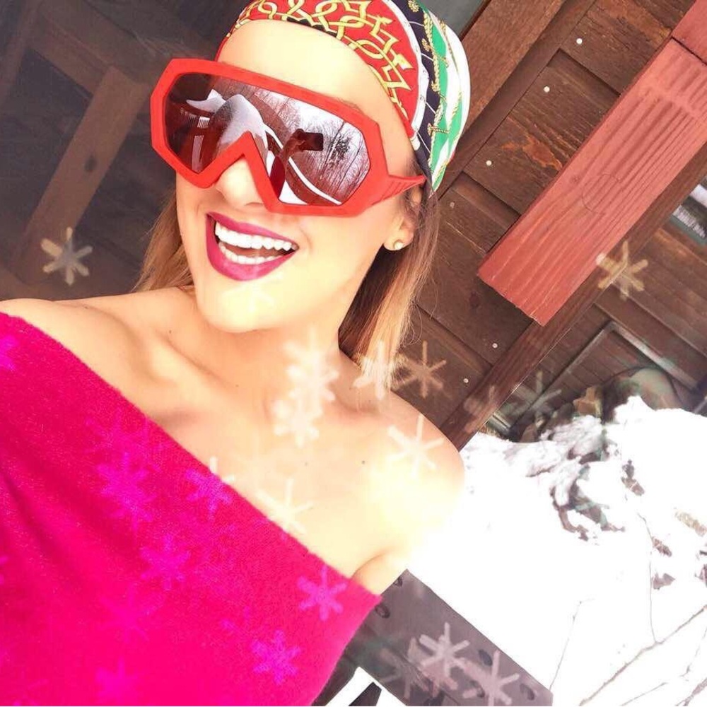 Ski sunglasses from KTZ By LINDA FARROW
